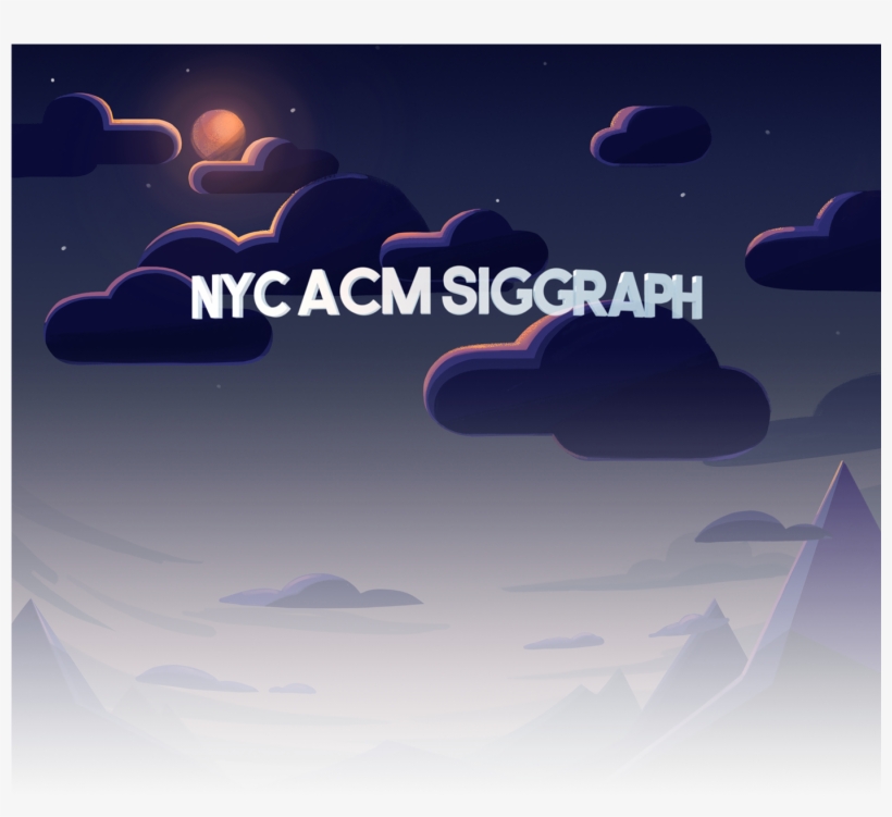 Nyc Acm Siggraph - Graphic Design, transparent png #4567243