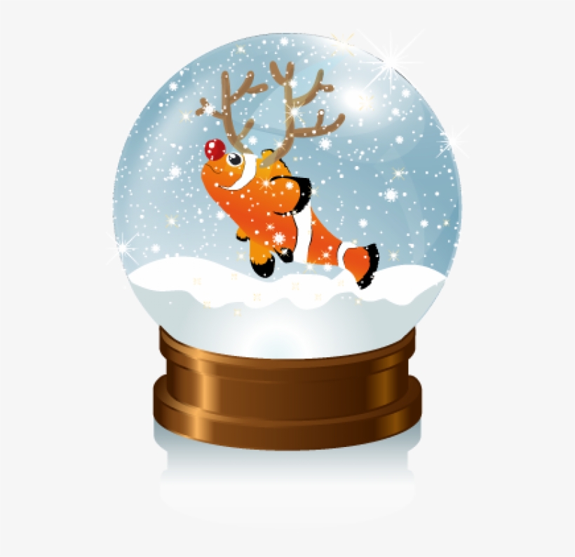 Christmas - Green Screen Snow Globe, transparent png #4567538
