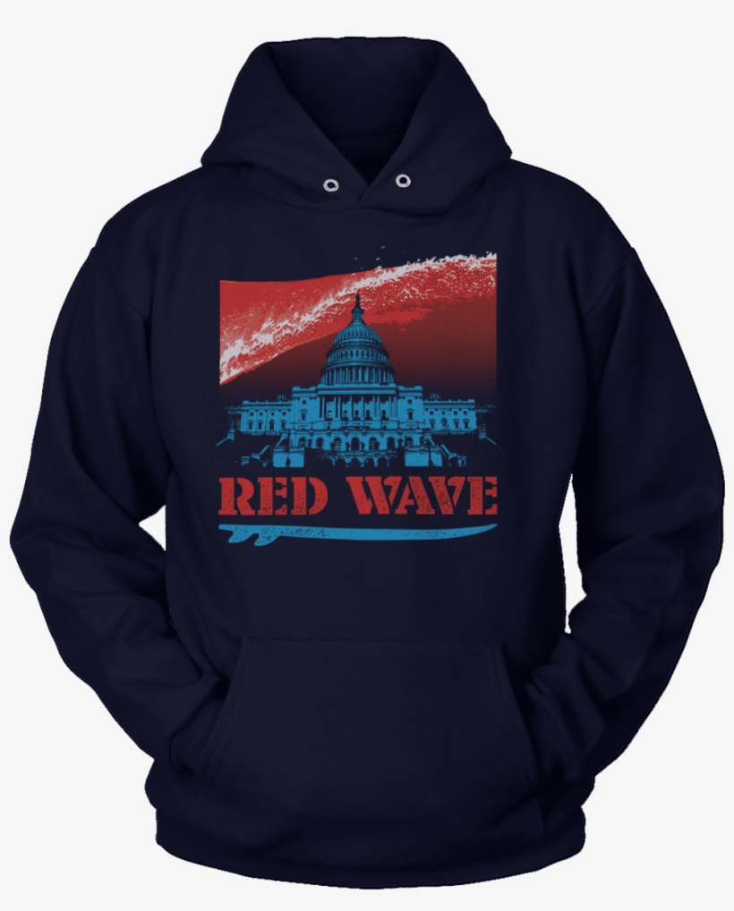 Red Wave V1 - Gamer Dad - Gamer Hoodie, transparent png #4568248