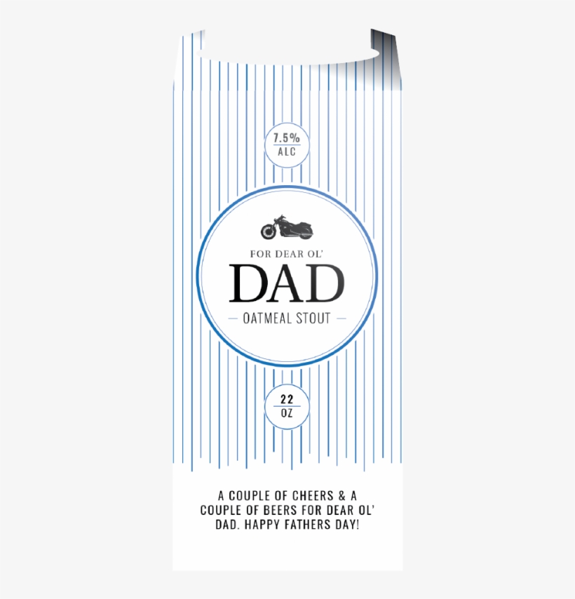 Dear Ol' Dad Hang Tag - Father's Day Hang Tag, transparent png #4568357