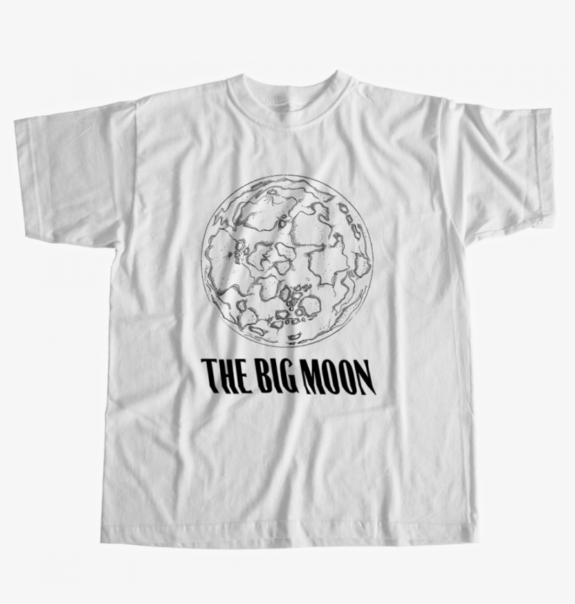 The Big Moon White Tee - Formidable - The Big Moon, transparent png #4568906