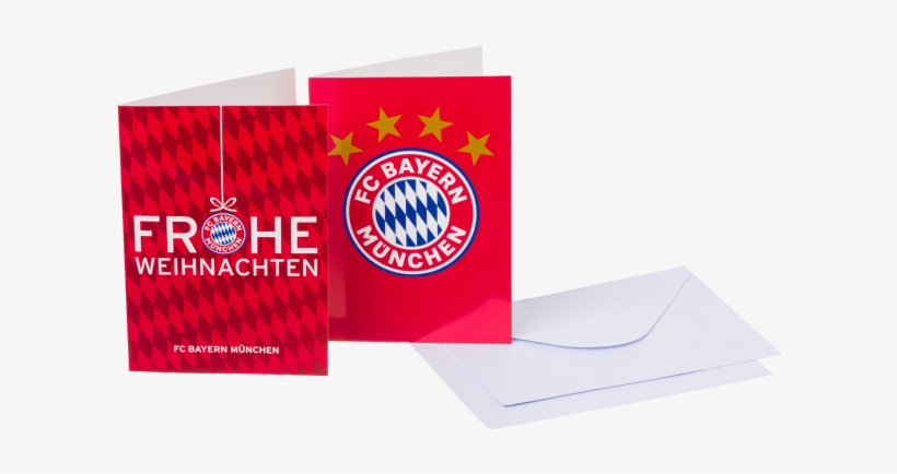 Card-set Merry Christmas/logo - Bayern Munich, transparent png #4569815