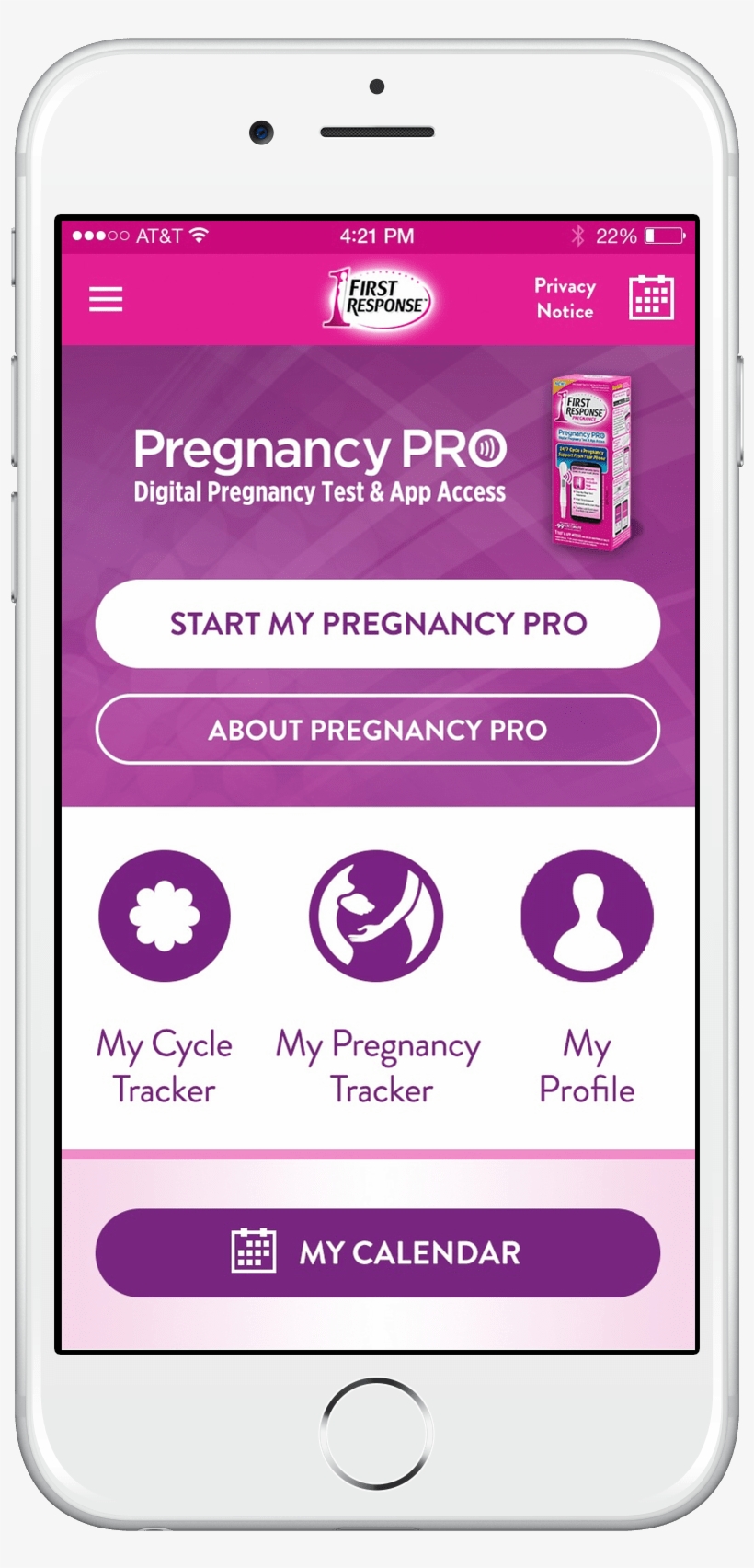 First Response Pregnancy Pro Digital Pregnancy Test - Pregnancy Test App, transparent png #4569881