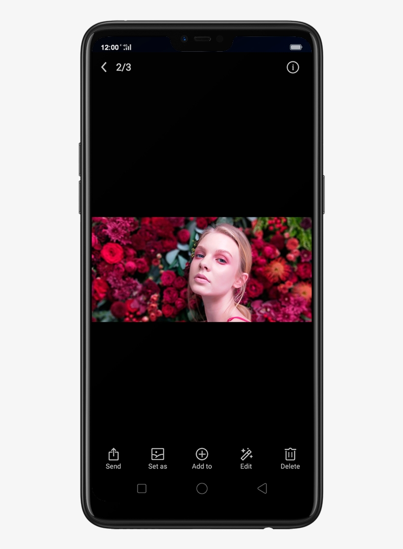 Open The Photos App And View The Photo On A Full Screen, - Smartphone, transparent png #4570134