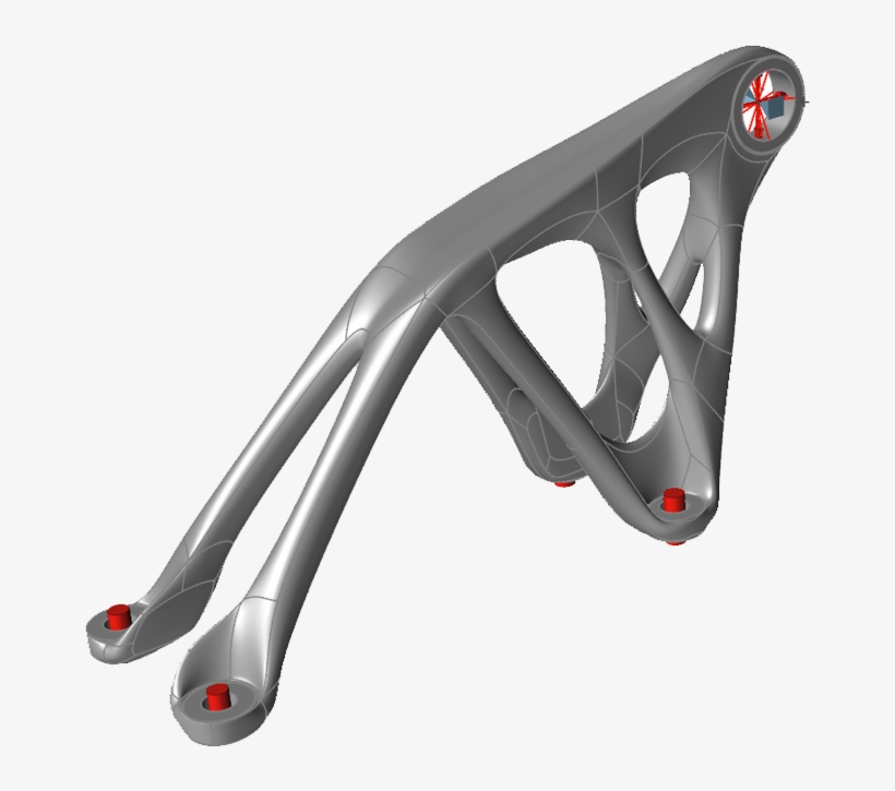 If You Minimize Mass, The Resulting Shape Will Be Light - Bicycle Frame, transparent png #4570500