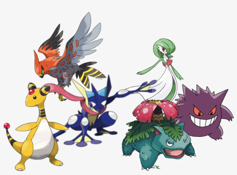 My Elite Four Team - Elite Four Kanto Pokemon Teams, transparent png #4570504