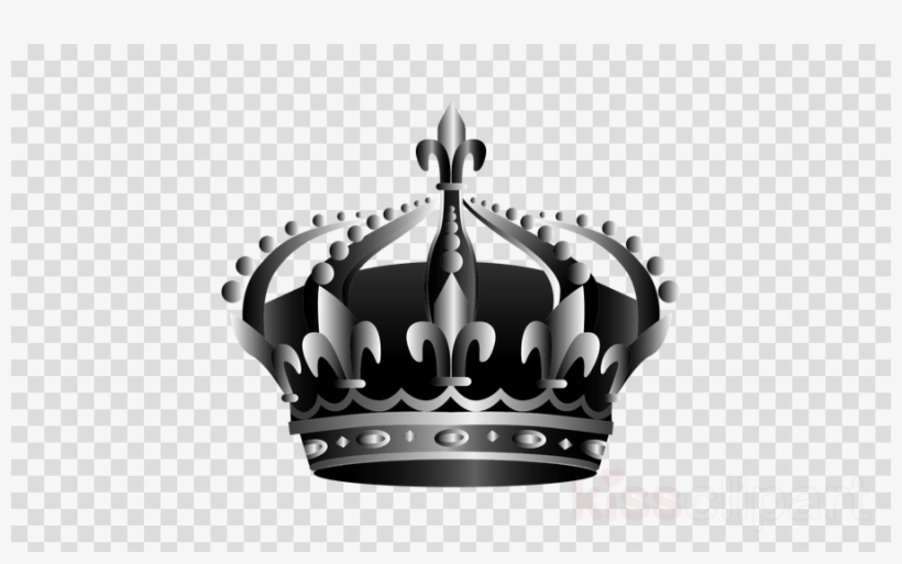 Black Vintage Crowns Transparent Clipart Computer Icons - Keep Calm Crown Pin Button, transparent png #4570970