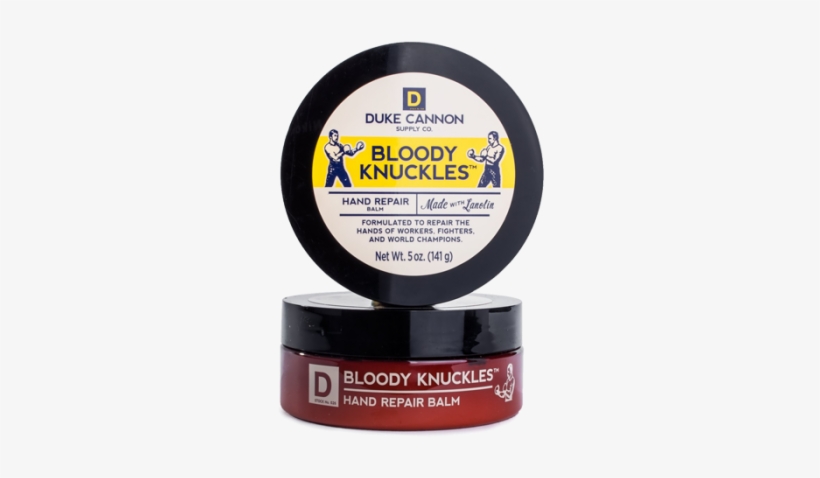 Duke Cannon Bloody Knuckles Hand Repair Balm - 5 Oz, transparent png #4571125