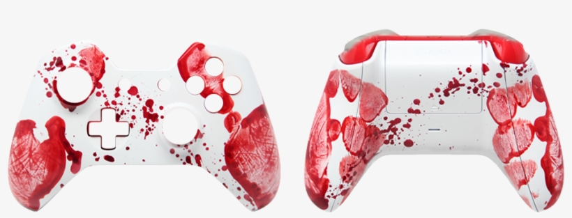 Bloody Hands Xbox One Modded Controller, transparent png #4571186