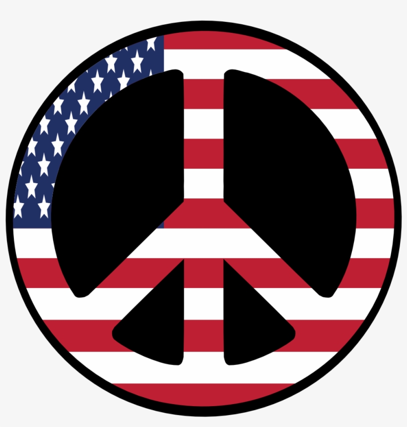 United States Peace Symbol Flag 4 999px 83 - Stock Exchange, transparent png #4571362