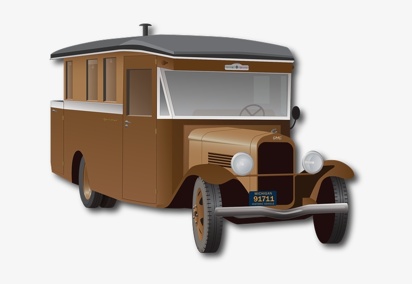 Automobile, Oldtimer, Camper, Truck, Car, Vintage - Bonnie And Clyde Costumes Couples, transparent png #4572086