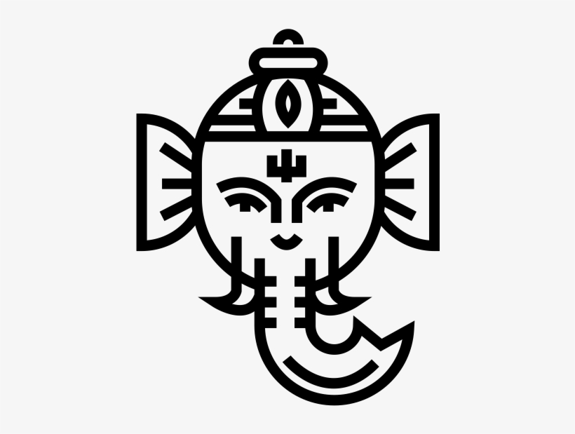 Ganesha Rubber Stamp - Eisernes Kreuz Hintergrund, transparent png #4572206