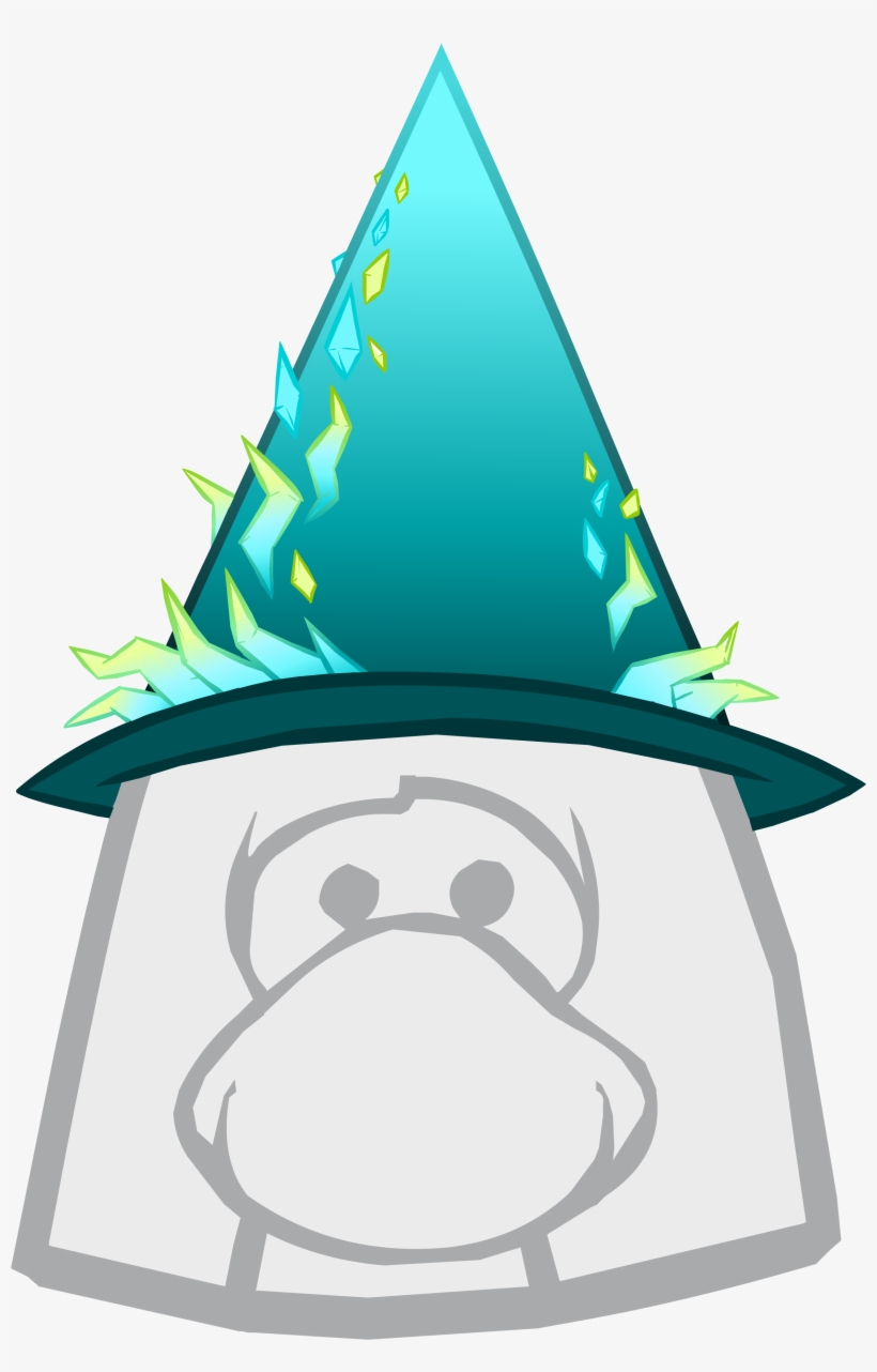 Wizardly Hat - Club Penguin The Right, transparent png #4572850