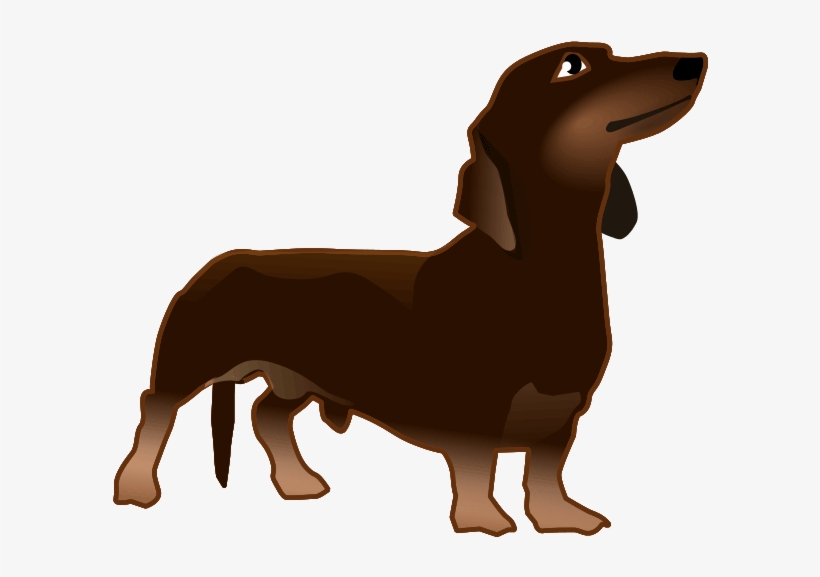 Dog Clipart Clipart Pupy - Dark Brown Dog Clipart, transparent png #4572934
