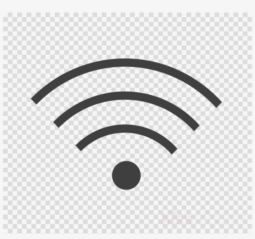 Download Wi Fi Clipart Wi Fi Wireless Network Circle - Transparent Background Wifi Logo, transparent png #4573938