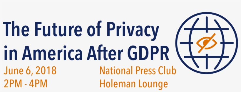 The Future Of Privacy In America After Gdpr Logo - Privacy In America, transparent png #4575337
