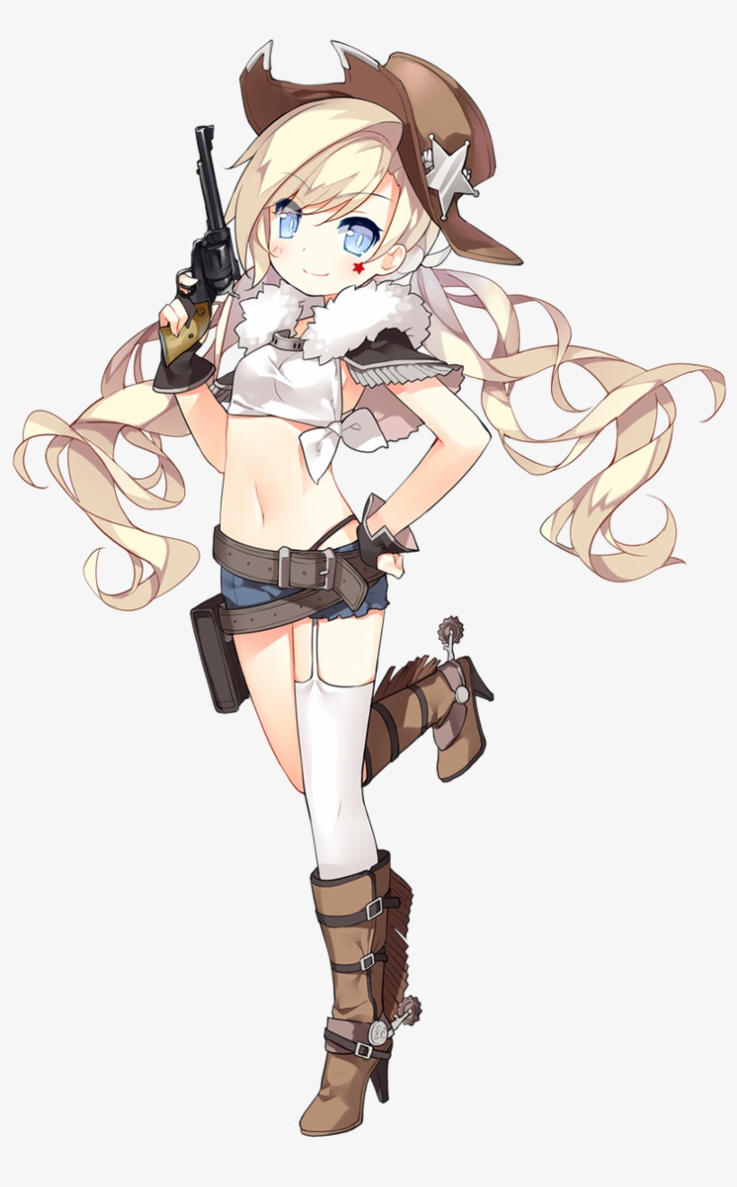 Image Is Colt Revolver Tan From Girls Frontline, But - Girls Frontline Colt Revolver, transparent png #4575826
