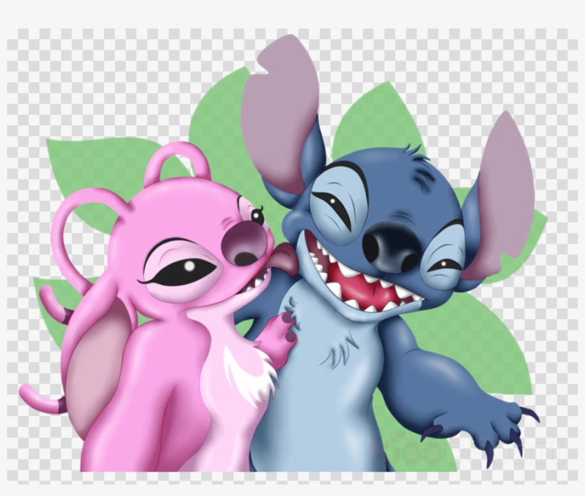 Download Stitch X Angel Clipart Stitch Lilo Pelekai - Stitch Pendant Disney's Lilo And Stitch Necklace Pendant, transparent png #4576409