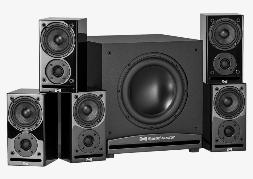 1 Home Theater Speaker System - Home Cinema, transparent png #4576766