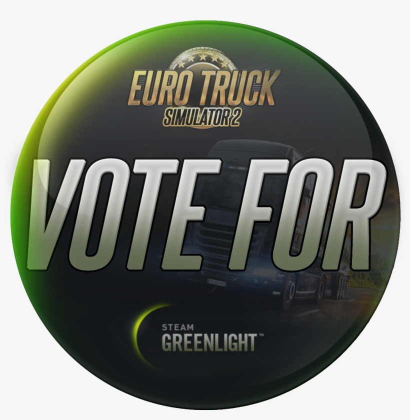 Vote 02 - Euro Truck Simulator 2 Pc / Mac - Digital Download, transparent png #4576984