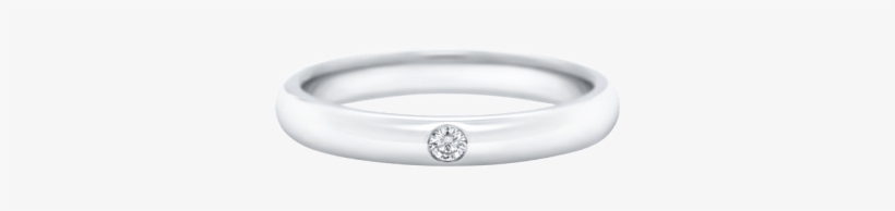 Round Brilliant Single Diamond Wedding Band - Harry Winston Round Brilliant Single Diamond Wedding, transparent png #4577662