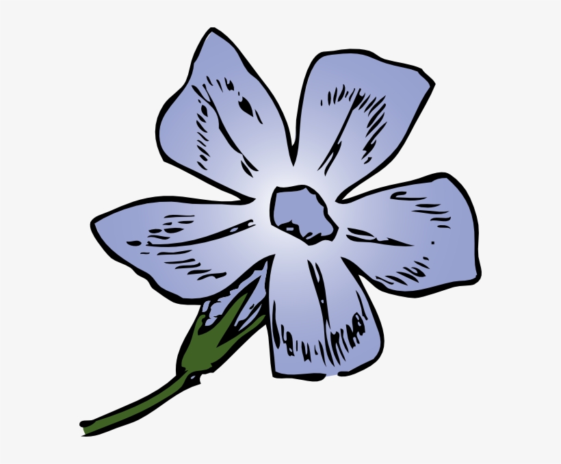 Purple Flower 6 Svg Clip Arts 588 X 598 Px, transparent png #4577805