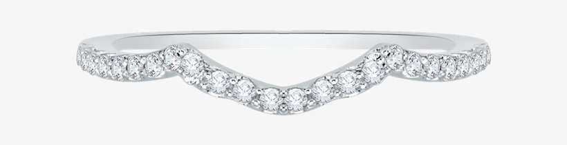 Promezza 14k White Gold Promezza Wedding Band - Engagement Ring, transparent png #4577924