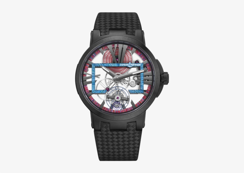 Men's Accessories - Ulysse Nardin Executive Skeleton Tourbillon Hyperspace, transparent png #4579610