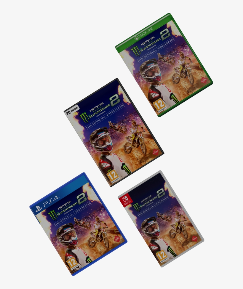 Monster Energy Supercross - Monster Energy Supercross - The Official Videogame, transparent png #4579880