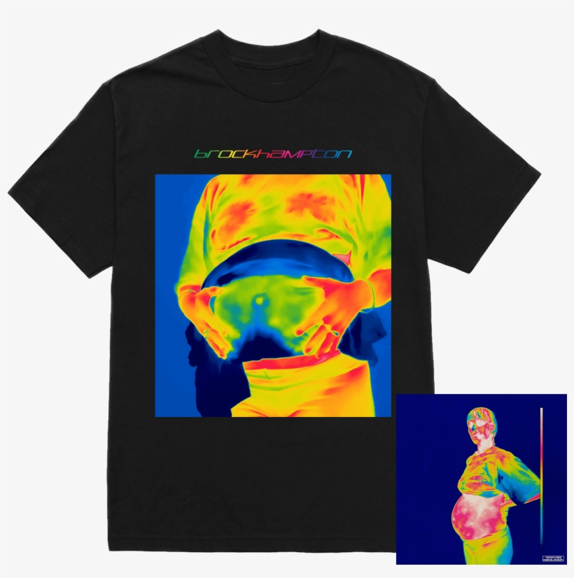 'nirvana' Artwork Tee Digital Album Bundle - Brockhampton I Ll Be There Merch, transparent png #4580001