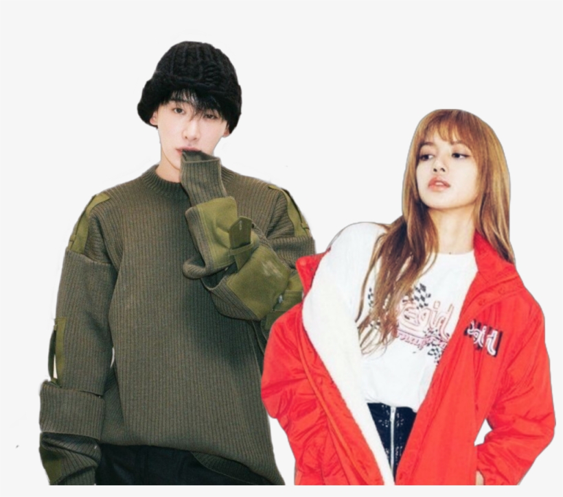 Lisa Lisablackpink Lisamanoban Wonho Wonhomonstax Wonho - Lisa Blackpink Nonagon 2018, transparent png #4580058