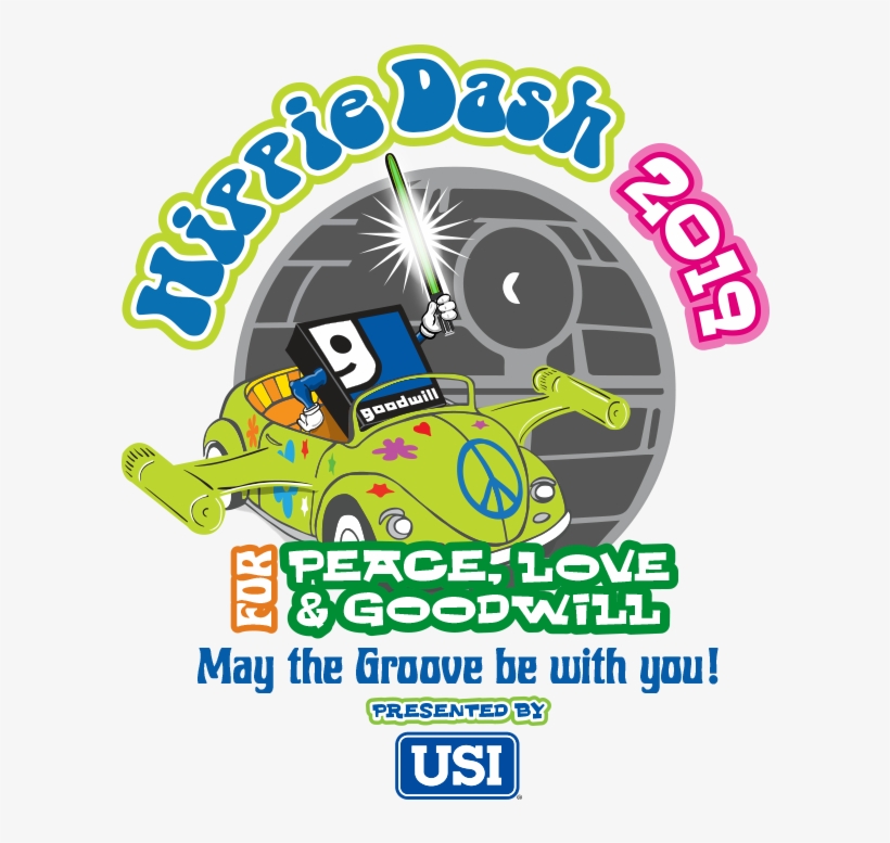 Hippie Dash Logo - Hippie Dash, transparent png #4580708