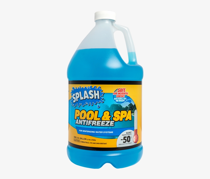 Antifreeze Poolspa 50f 619529 - Swimming Pool Winter Anti-freeze 2 Gal Pack, transparent png #4581089