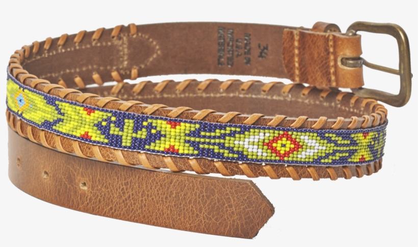 Desert Cactus Beaded Camp Belt Close - Cactus, transparent png #4581448