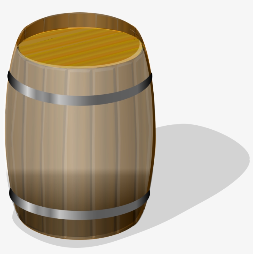 This Free Clipart Png Design Of Wooden Barrel Petri, transparent png #4581495