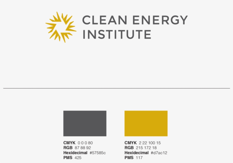 Cei Logo Palette Png - Clean Energy Institute, transparent png #4582651