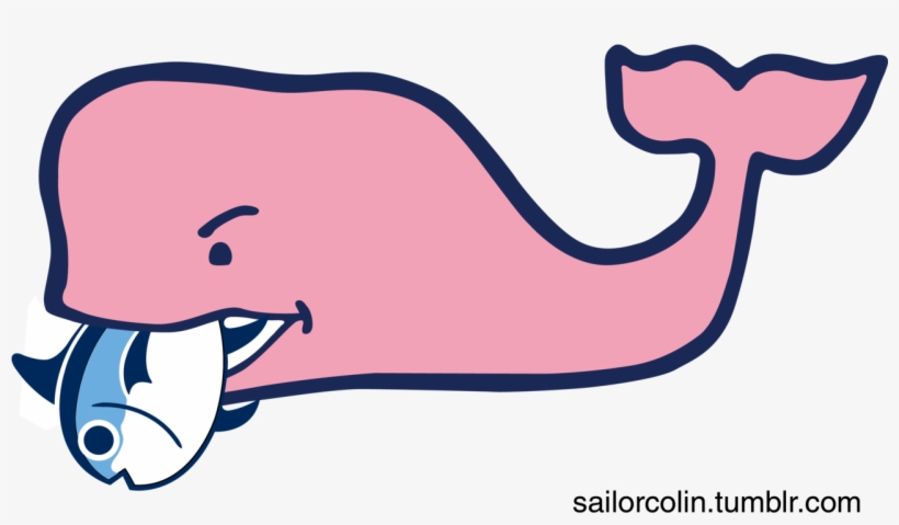 Vv > Southern Tide - Angry Vineyard Vines Whale, transparent png #4582710
