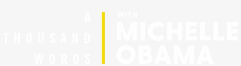 A Thousand Words Michelle Obama Logo Color, transparent png #4583512