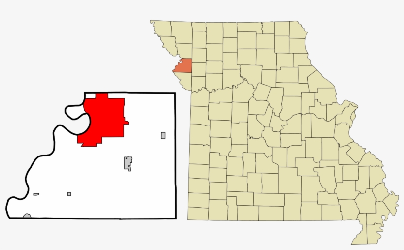 St Joseph Missouri Location, transparent png #4584250