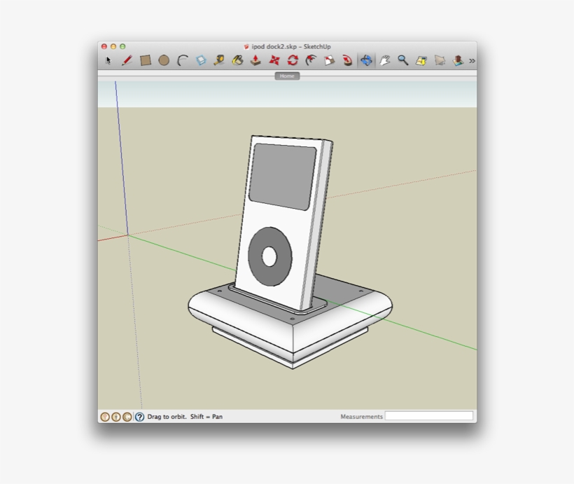 Diy Ipod Dock Sketchup - Ipod, transparent png #4584836
