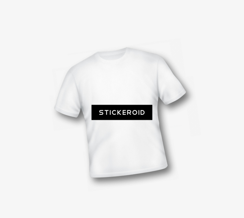 Blank White T-shirt Template - Active Shirt, transparent png #4585306