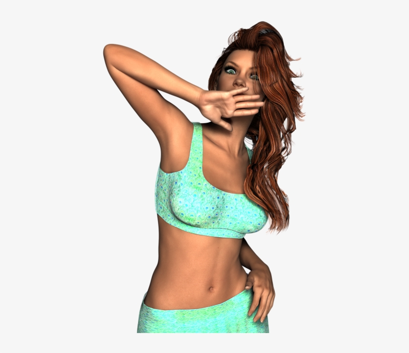 Screaming Girl Png, transparent png #4586361