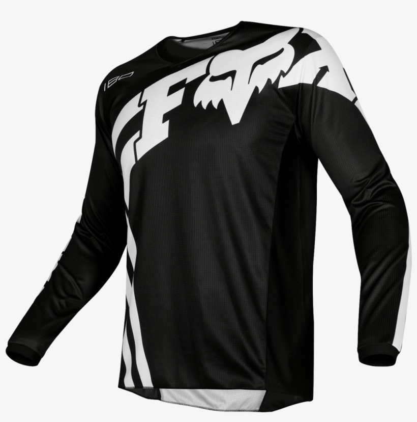 Fox Racing Youth 180 Cota Jersey Black - Jersey Fox, transparent png #4586636
