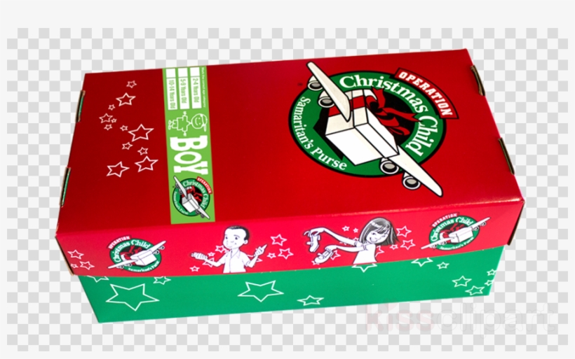 Download Operation Christmas Child Shoebox Png Clipart - Operation Christmas Child Shoebox Transparent, transparent png #4587210