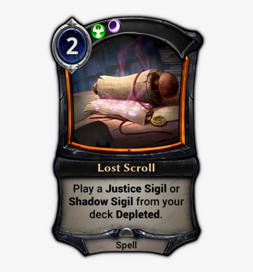 Lost Scroll - Alessi Eternal, transparent png #4589054