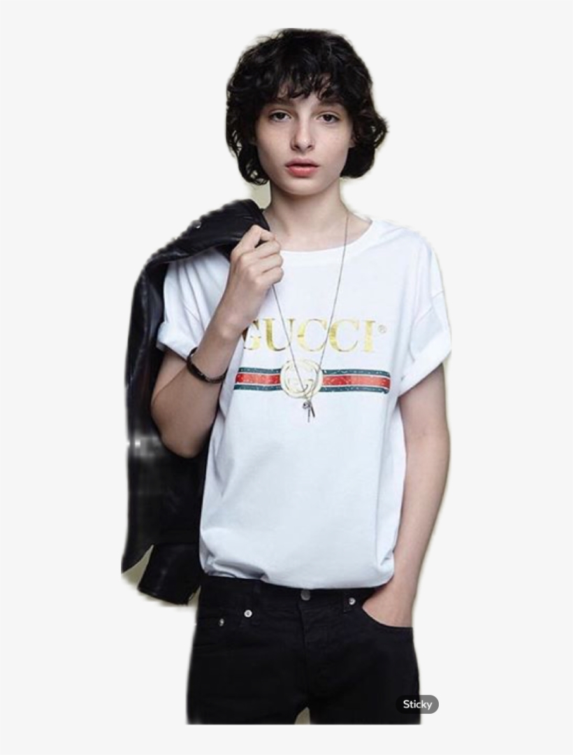#gucci Gang #finn Wolfhard #celebrity #popular #cute - Finn Wolfhard Gucci Shoot, transparent png #4589605
