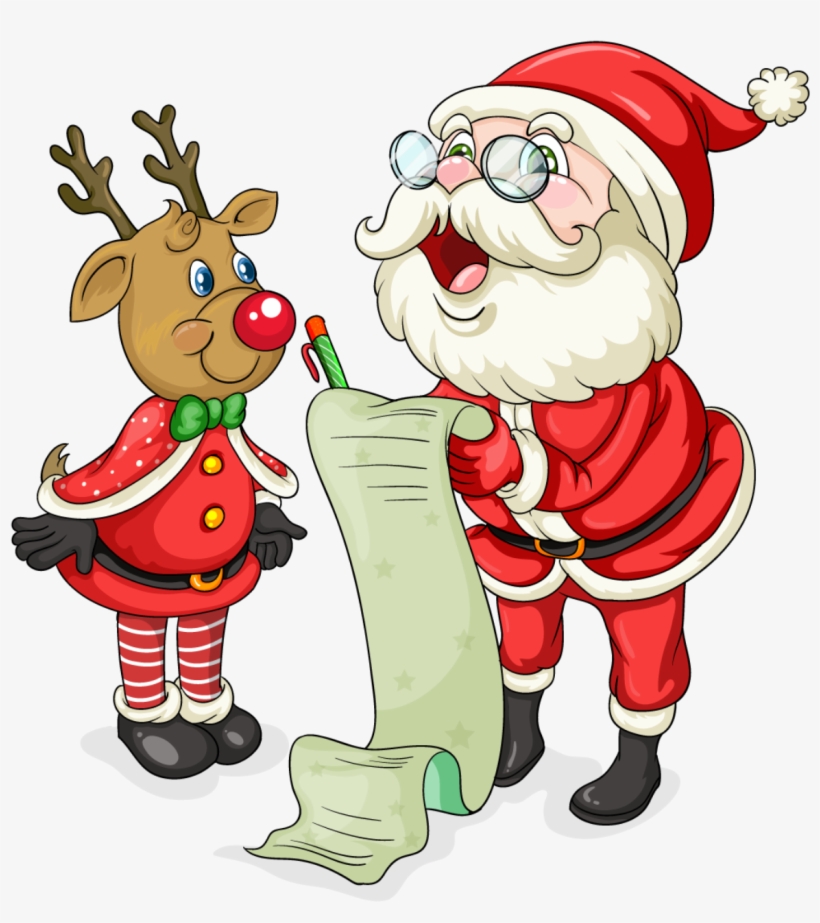Father Christmas Png Image Download - Kerst En Nieuwjaarskaarten 2019, transparent png #4589607