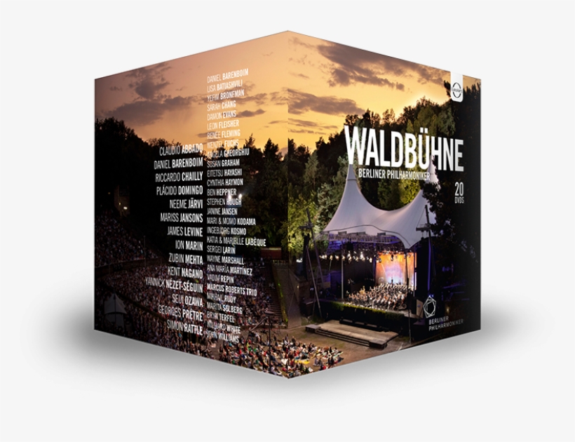 Euroarts Berliner Philharmoniker - Waldbuehne [dvd], transparent png #4590476