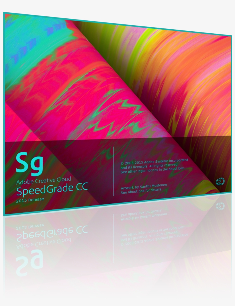 Speedgrade - Adobe Speedgrade Splash Screen, transparent png #4590596