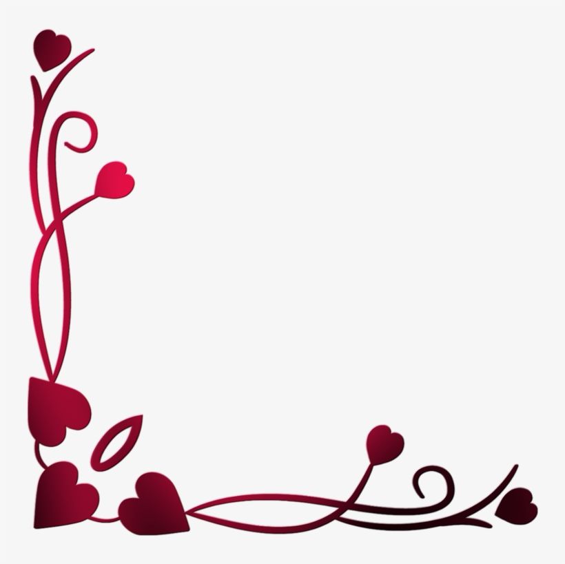 Love Blogger Valentine's Day - Love Borders And Frames, transparent png #4590742